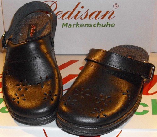 Pantofole zoccoli pelle