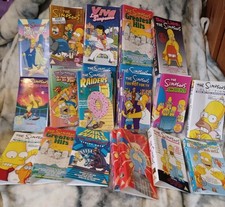 21 x The Simpsons VHS Video Covers / Inserts Bundle Joblot