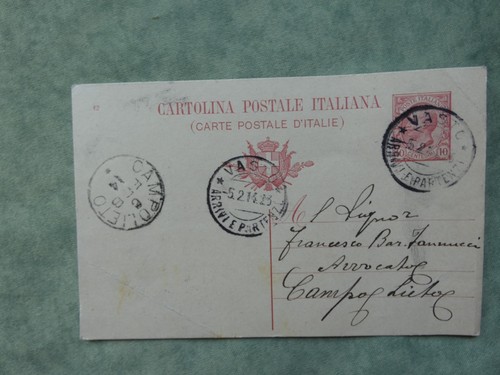 Cartolina postale cent - cartolina,