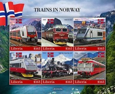 TRENI IN NORVEGIA NSB Ferrovia