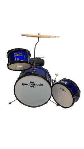 Gear4music drum kit blu - drum,