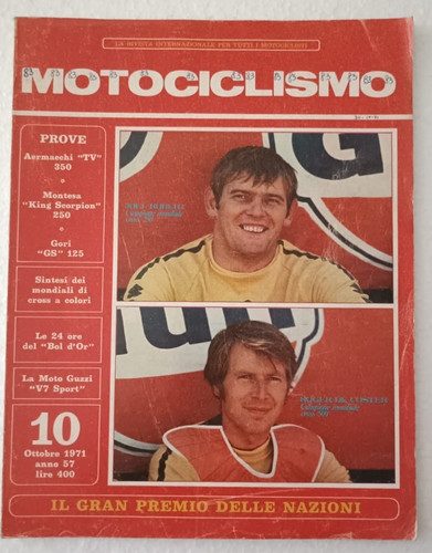 Motociclismo 1971 - motociclismo, 10