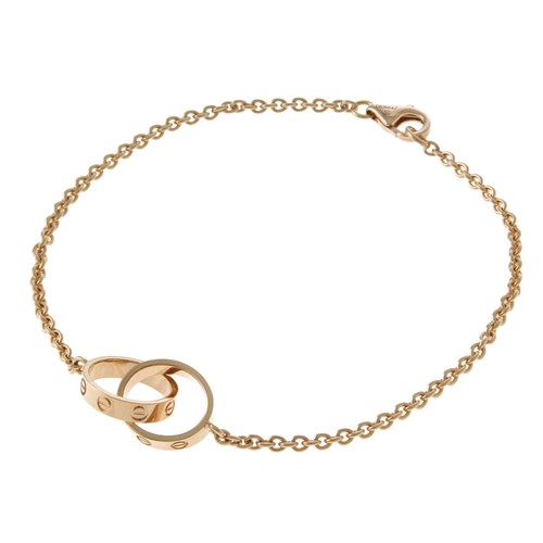 Bracciale cartier k18 oro rosa - bracciale,