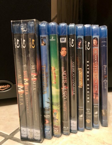 Lotto film blu - film, disc