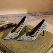 Decolte Scarpe 8 cm Oro Nero