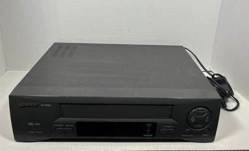 Sharp m302 vhs vcr - vc-m302,