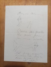 Silvio Loffredo. Biglietto