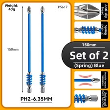 Testa cacciavite magnetica antiscivolo compatibile con punte da trapano standard