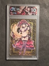 KURUMI TOKISAKI - DATE A LIVE - GOLD METAL CARD - 23 OF 100 - GRADED CARD 10