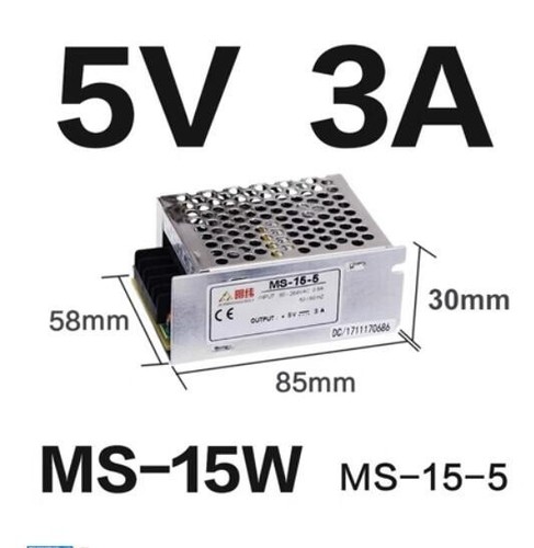 1pcs meanwell 5 - ms-15-5, uscita