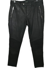 Pantalone uomo nero etichetta