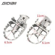 Pedane poggiapiedi anteriori