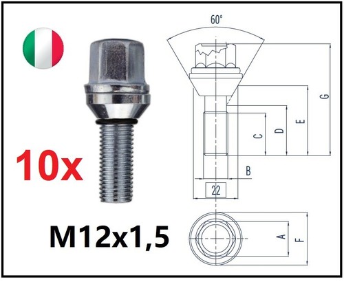Kit bulloni flottanti a - 10,