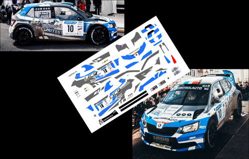 Decals skoda fabia - 1/43],