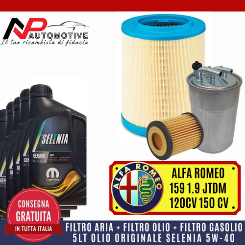 Kit tagliando alfa - alfa, 1.9