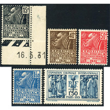 SERIE COMPLETA EXPO COLONIALE