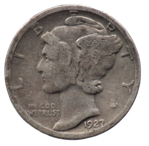 Dime 1927 etats unis - unis, usa