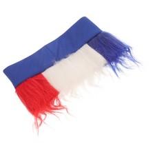  Parrucca rossa e blu Parrucca