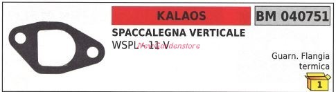 Guarnizione flangia termica