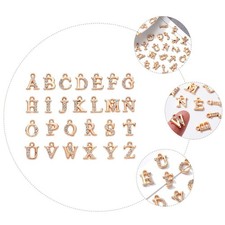  26 Pcs Ciondoli Lettere