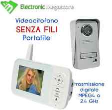 VIDEOCITOFONO SENZA FILI