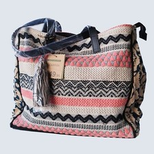 Borsa Shopper CARPISA ricamata