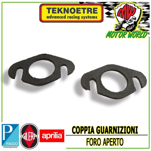 Coppia guarnizioni scarico - guarnizioni,