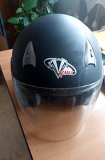CASCO SCOOTER - V MAX - taglia XS: 54- Nero opaco - Unisex
