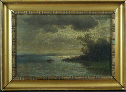 Quadro antico paesaggio - quadro,