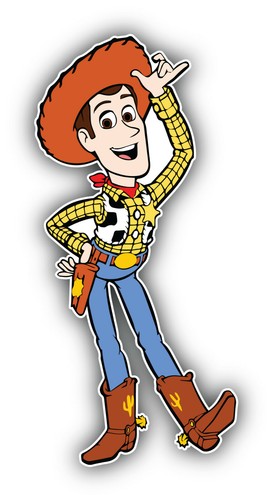 Adesivo toy story cartone - toy,