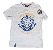 T-shirt calcio italiana bianca