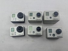Lot of 6 - Go Pro Hero 3, 2, 1
