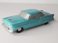 Banthrico - Oldsmobile 2 porte blu/verde anni '50 - panca in metallo 1:25 - senza chiave