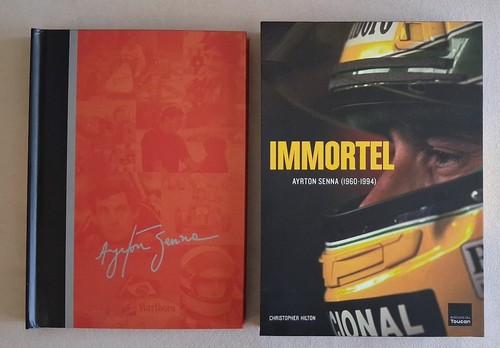 Livre immortel ayrton senna - livre,