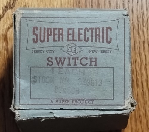 Interruttore vintage super