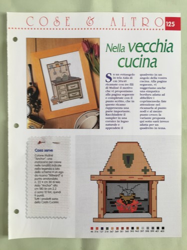 Schema punto croce - , ricamo