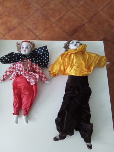 Due bambole vintage - due,