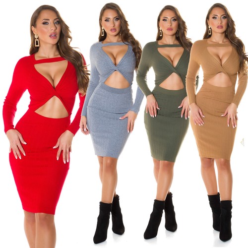 Abito sexy maglia - abito,