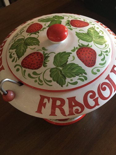 Vaso fragola fabbri - fragola, in