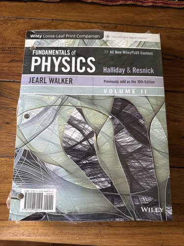 Fundamentals physics volume - of,
