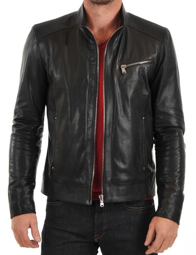 Giacca uomo vera - pelle, di