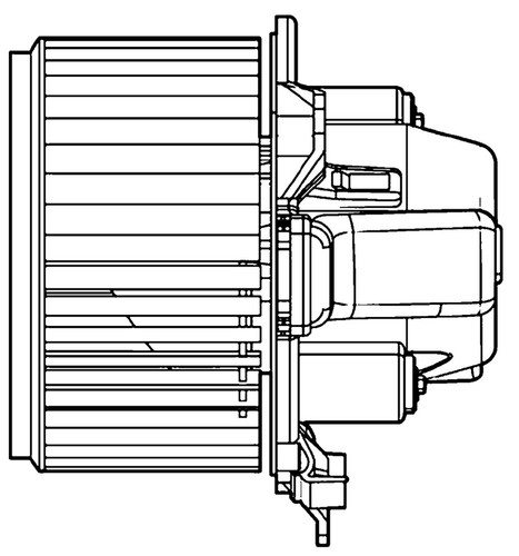 Ventilatore soffiatore interno