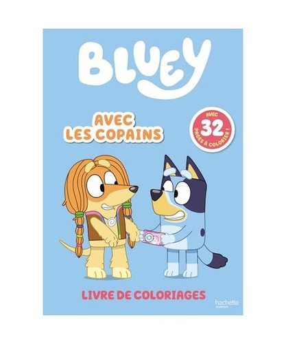 Bluey avec les copains - avec,