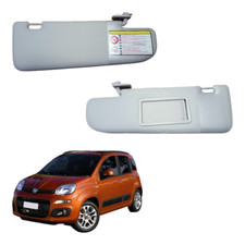 Pantina Aletta Parasole FIAT PANDA DAL 2012 COPPIA Dx e Sx Con Specchio e Tasca