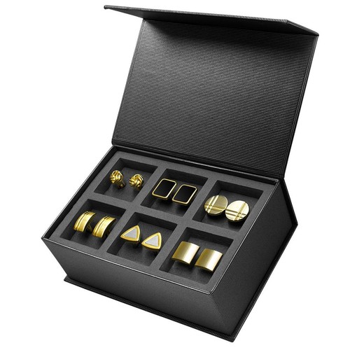 Set paia gemelli acciaio - set,