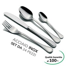 SET DI POSATE 24 PEZZI IN