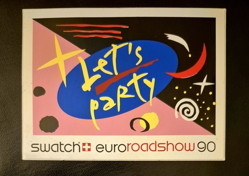 Swatch rare sticker let - swatch, let's