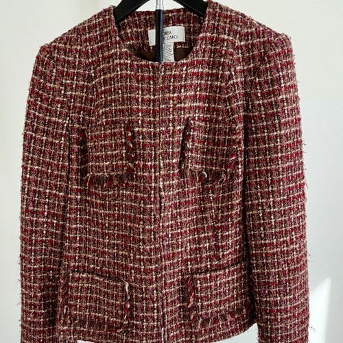Giacca blazer tweed rosa - , e