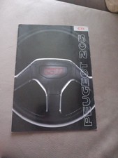 Peugeot 205 Gti (1600/1900)☆BROCHURE ORIGINALE☆