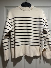 Maglione oversize a righe Zara
